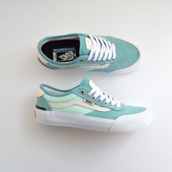 Vans Shoes - Vans Chima pro acqua haze blue soft sea sneaker shoes SUEDE woman SIZE 7 NEW